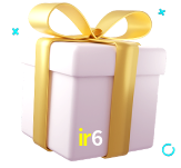 Receba seus bônus de boas-vindas no ir6